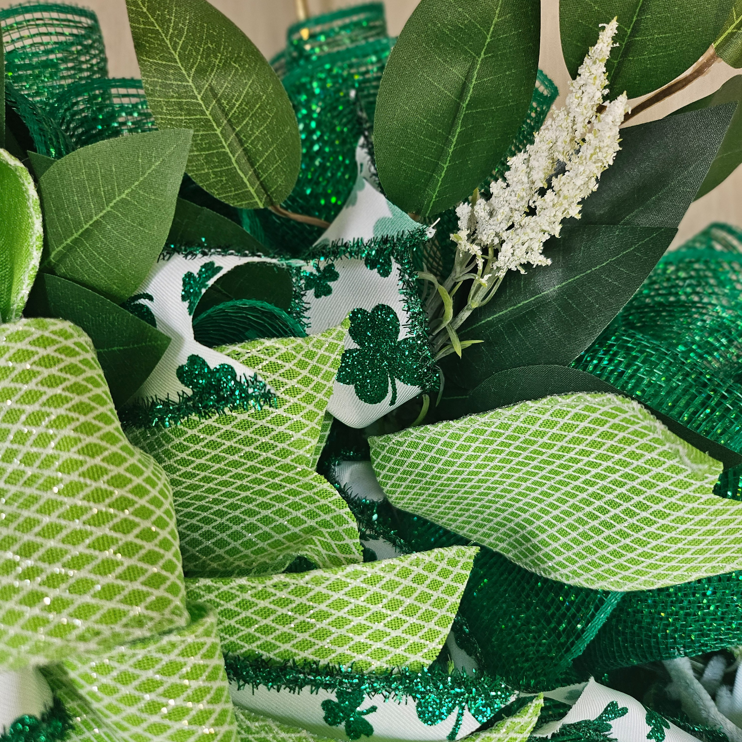 Cutest Clover In The Patch Wreath St. Patricks Day Decor