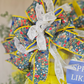 Spread Kindness Like Wildflowers Wreath Yellow White Flower Decor