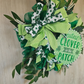 Cutest Clover In The Patch Wreath St. Patricks Day Decor