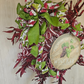 Wine Bar Wreath Grapes Decor