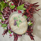 Wine Bar Wreath Grapes Decor