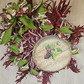 Wine Bar Wreath Grapes Decor
